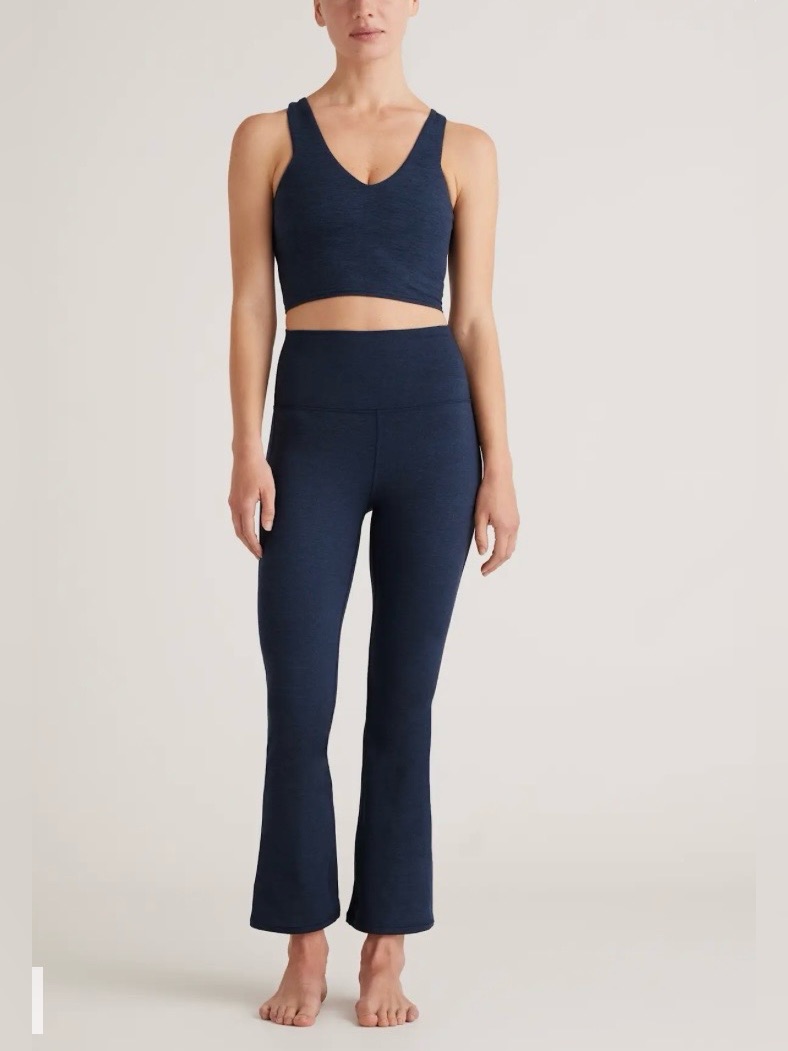 Quince Ultra-Soft Cropped Bootcut Pants